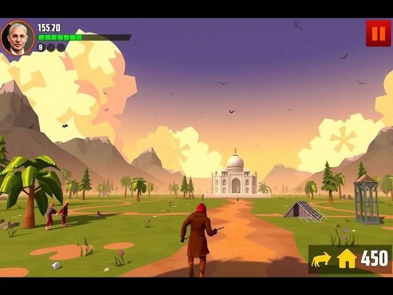 Peak Game running on a MacBook Pro with stunning graphics