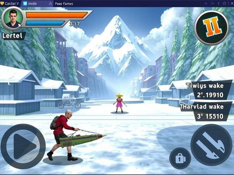 Peak Game PC gameplay screenshot showing advanced graphics and interface