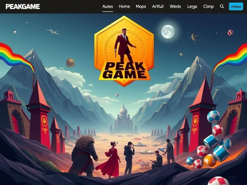 Peak Game immersive gameplay screenshot showing detailed graphics and UI