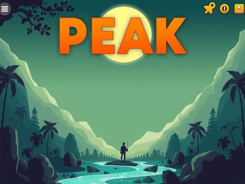 Peak Game Solo Mode Gameplay Screenshot showing advanced interface