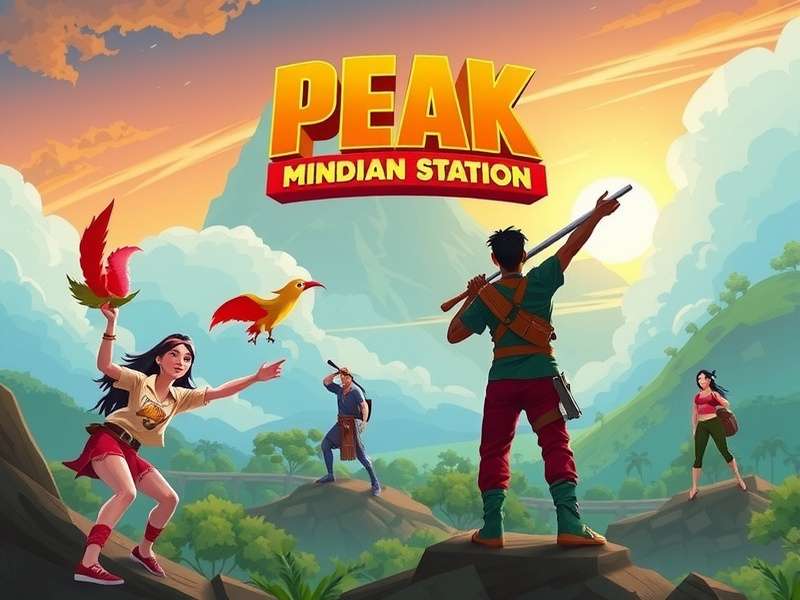 Peak Game gameplay on iPhone 15 Pro Max