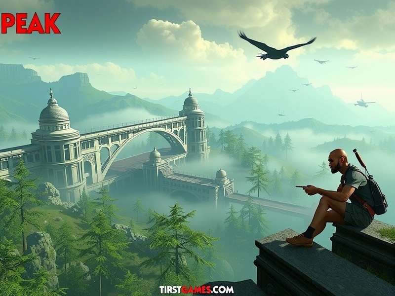 Peak Game gameplay screenshot on Steam showing puzzle interface