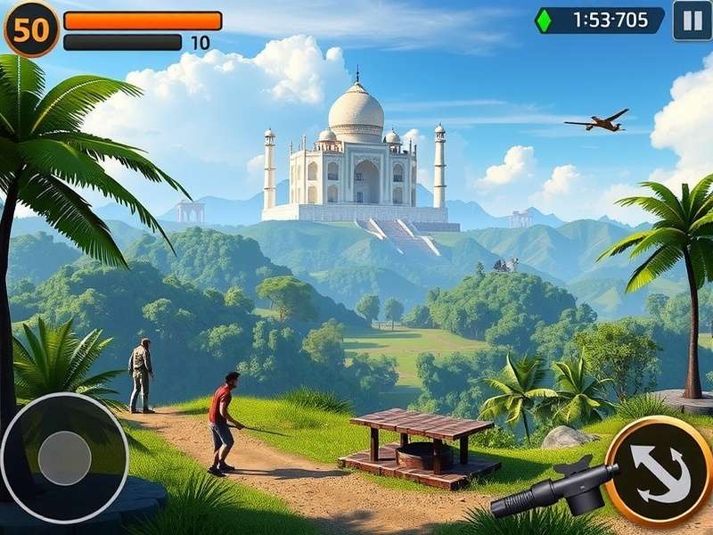 Peak Game intense multiplayer battle scene showing team coordination