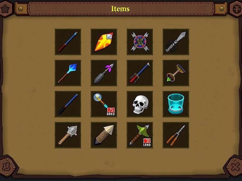 Gaming setup with Peak Game items displayed on screen