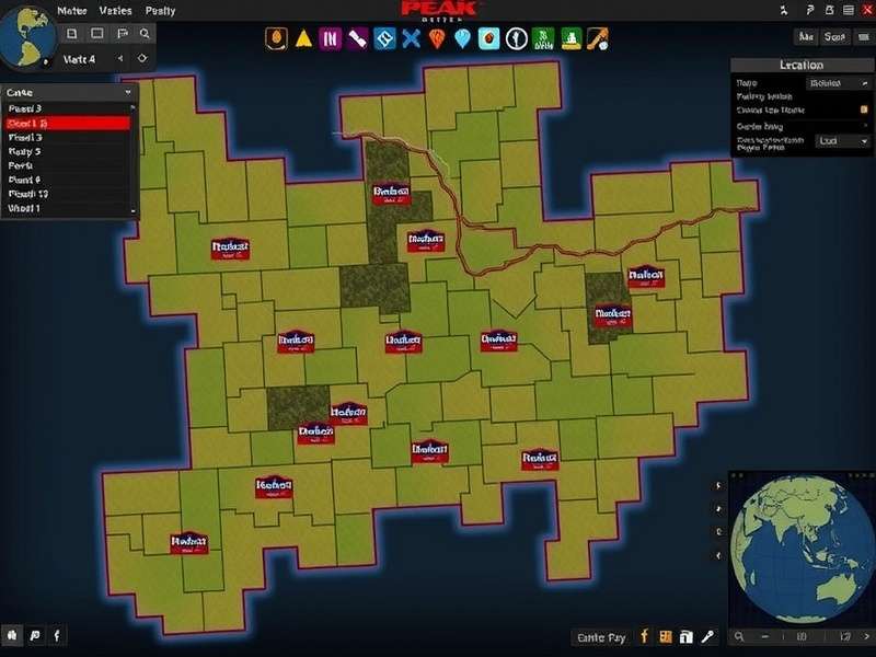 Sunset over a vast desert canyon