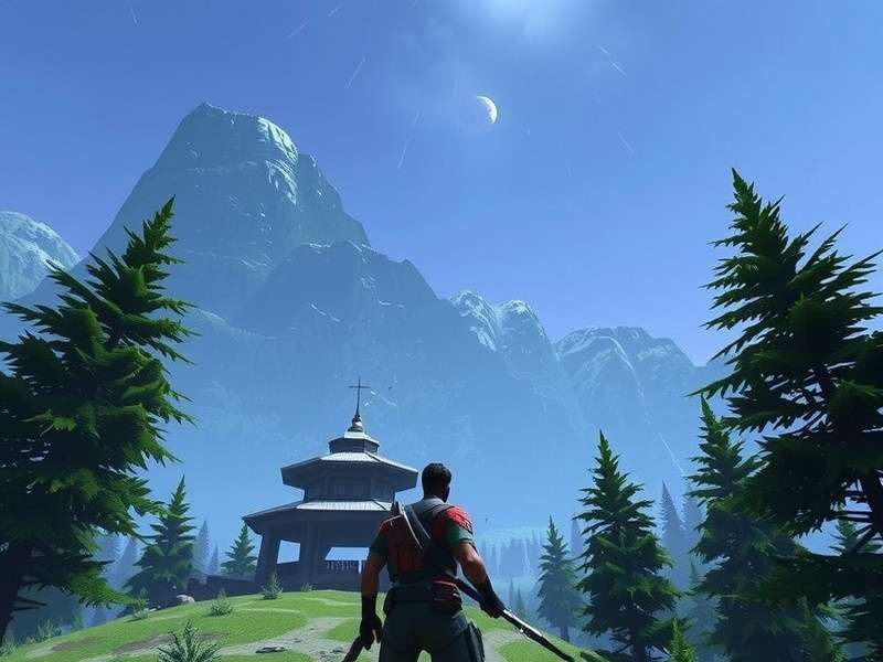 Peak Game Console Xbox in action with vibrant lighting