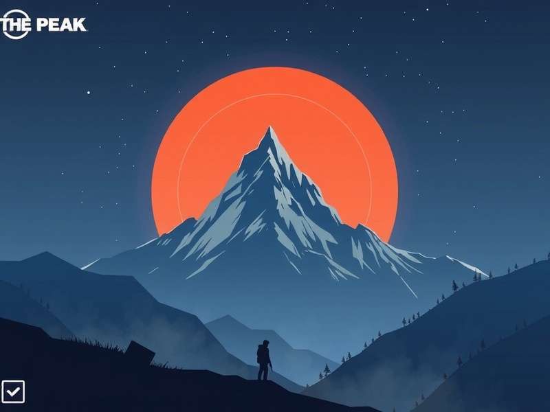 Majestic snow-capped Himalayan peak under clear blue sky