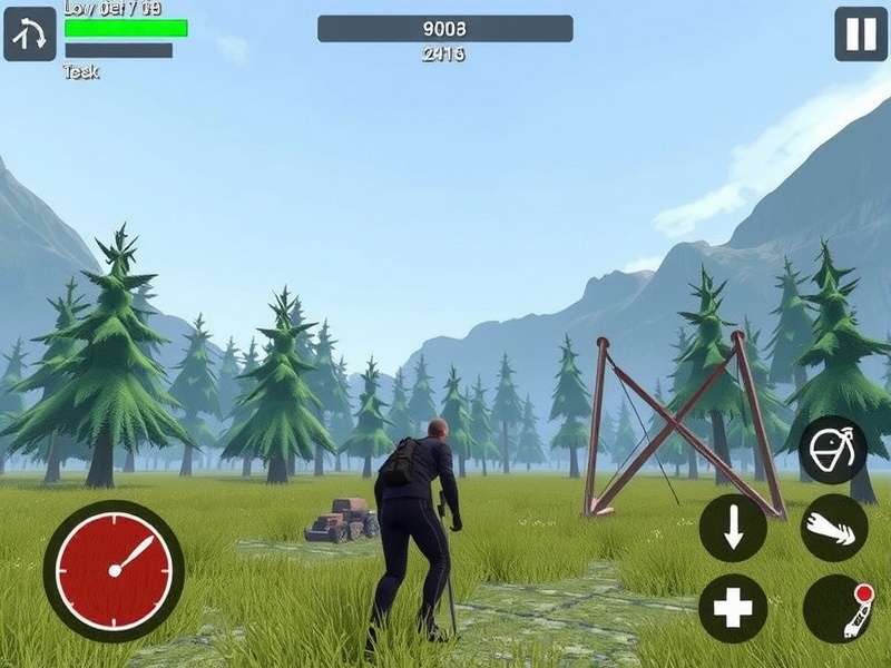 Peak Game PC gameplay screenshot showing mountain battle scene