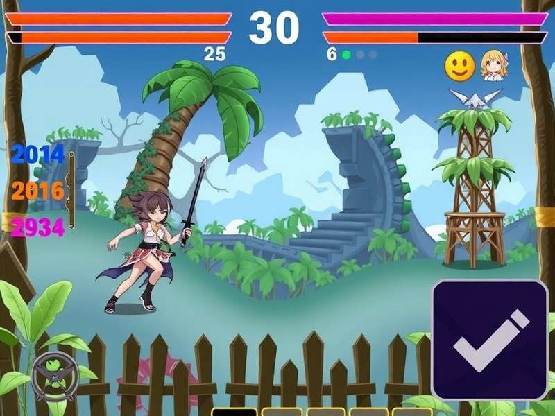 Artistic depiction of Peak game set in Himalayan landscape with character climbing