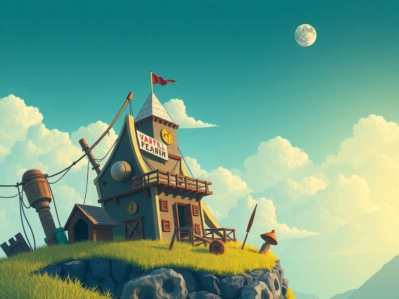 Game Peak Summit View showing breathtaking mountain vista with character climbing