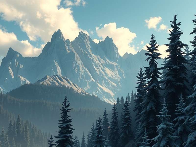 It S Peak Gameplay showing character climbing a treacherous ice wall with dynamic weather effects