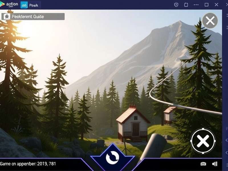 Interactive map showing locations of all secret achievements in Peak game