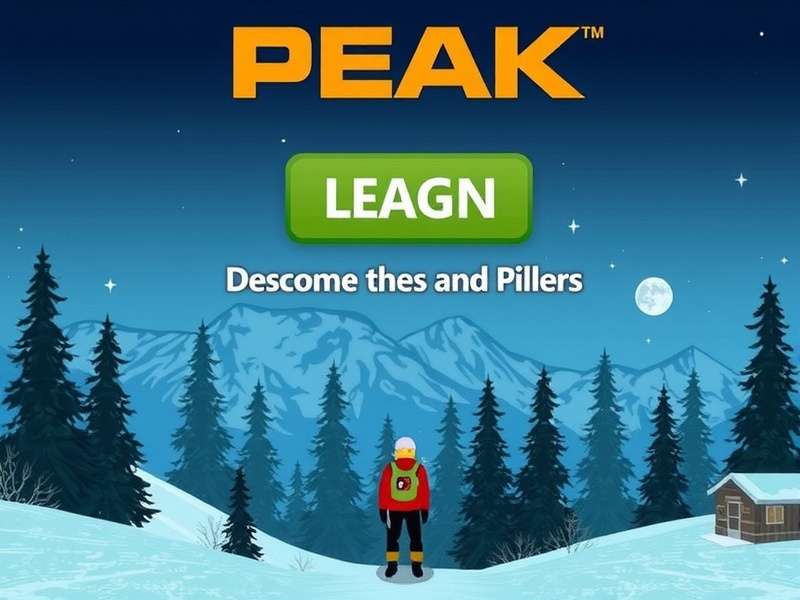 Peak Game stunning mountain landscape on macOS