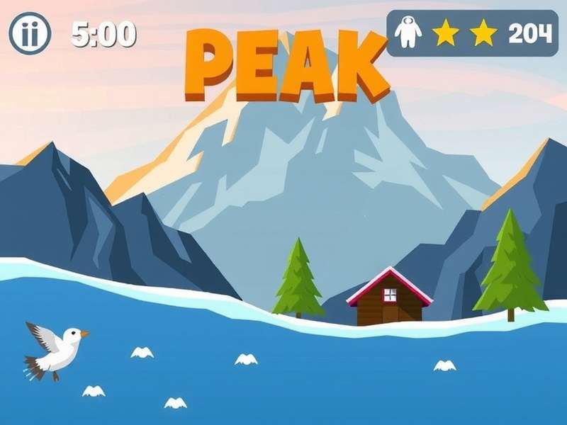 Peak Game Free Download Mobile gameplay screenshot showing puzzle adventure on mobile device
