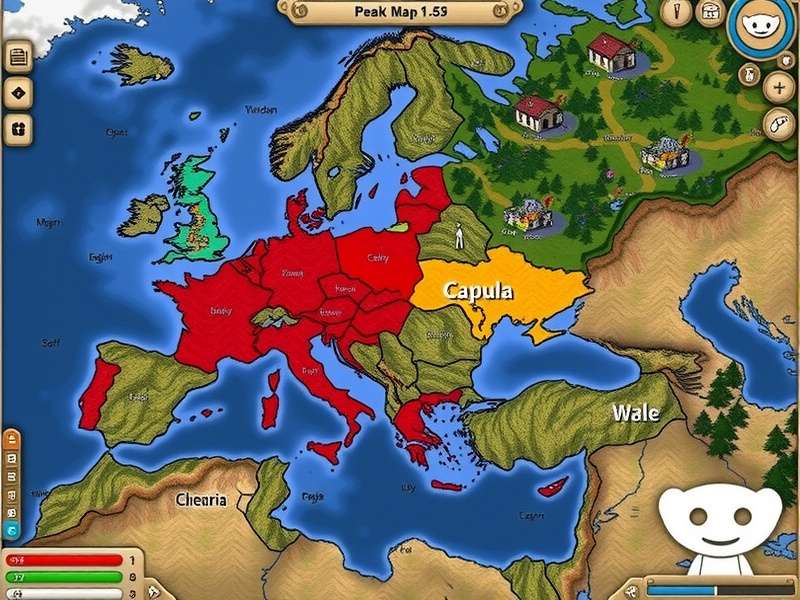 Peak Game Map Today Reddit interactive map overview showing major regions and item spawn points