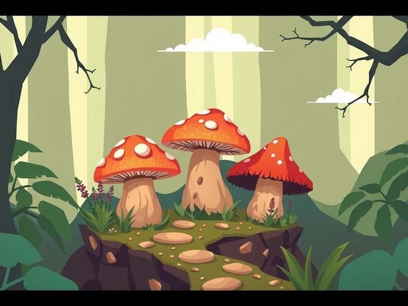 Peak Game Mushroom Guide — collection of rare mushrooms in Peak's forest biome